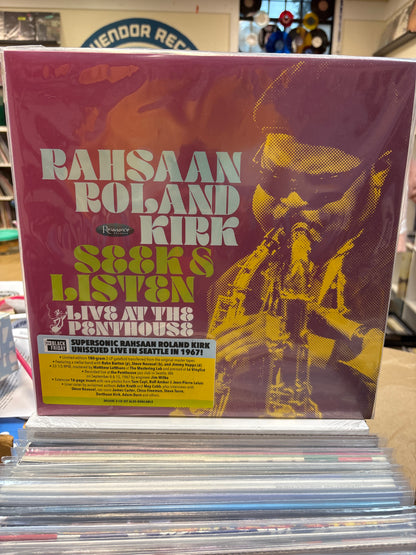 Rahsaan Roland Kirk-Seek & Listen: Live At The Penthouse RSD Black Friday 2025 2xLP