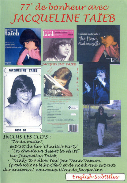 Jacqueline Taieb : 77' De Bonheur Avec Jacqueline Taïeb  (DVD-V)