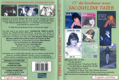 Jacqueline Taieb : 77' De Bonheur Avec Jacqueline Taïeb  (DVD-V)
