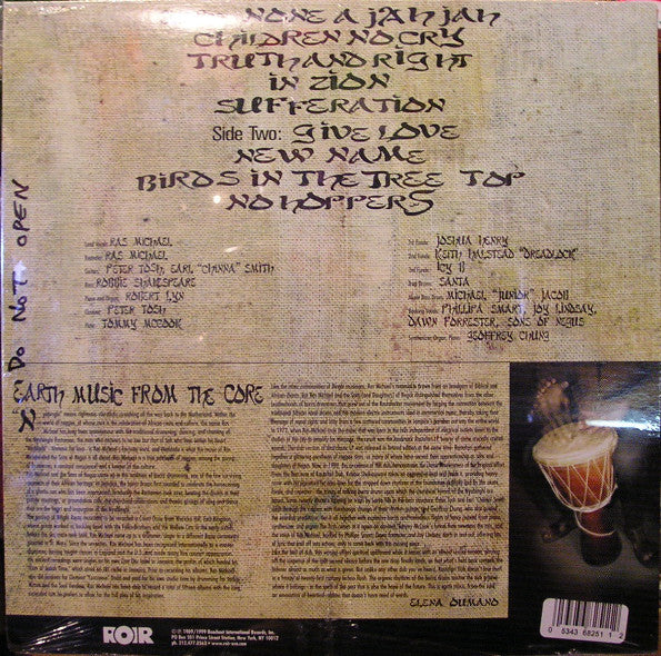 Ras Michael & The Sons Of Negus : Rastafari Dub (LP, Album, RE)