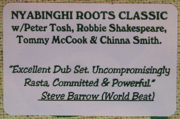 Ras Michael & The Sons Of Negus : Rastafari Dub (LP, Album, RE)