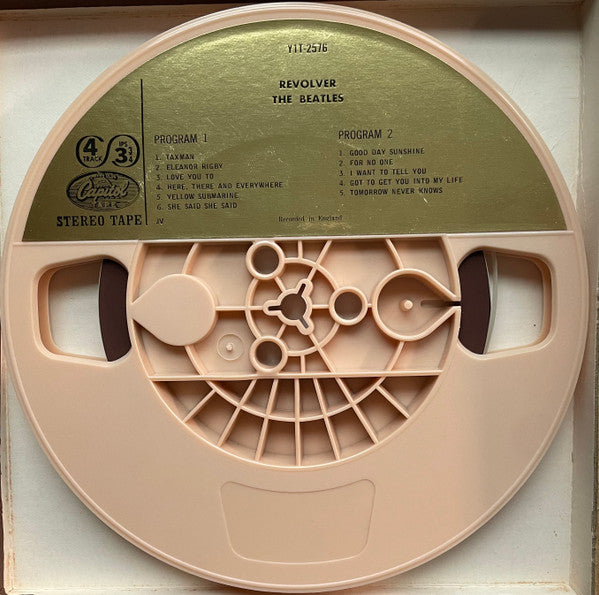 The Beatles : Revolver (Reel, 4tr Stereo, 7" Reel, Album, RE)