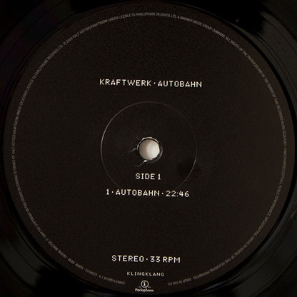 Kraftwerk : Autobahn (LP, Album, RE, RM, RP, 180)