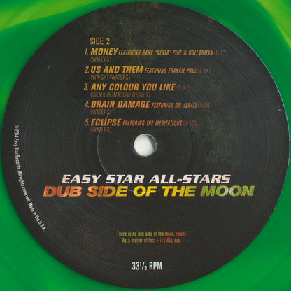 Easy Star All-Stars : Dub Side Of The Moon (10th Anniversary Edition) (LP, Album, RE, Gre)