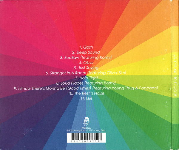 Jamie xx : In Colour (CD, Album, Dig)