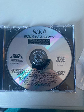 N.W.A. : Straight Outta Compton (CD, Album, RE, Son)