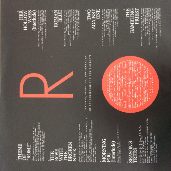 Danger Mouse & Daniele Luppi : Rome (LP, Album, RP)