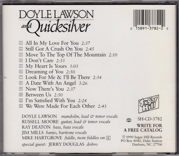 Doyle Lawson And Quicksilver* : My Heart Is Yours (CD, Album, RE)