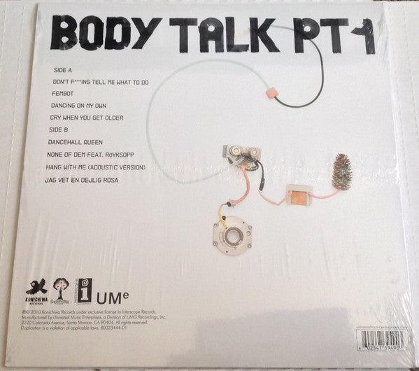 Robyn : Body Talk Pt. 1 (LP, Album, Ora)