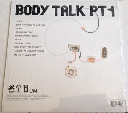 Robyn : Body Talk Pt. 1 (LP, Album, Ora)