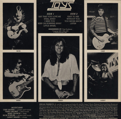Toys (10) : Toys (LP, Album)