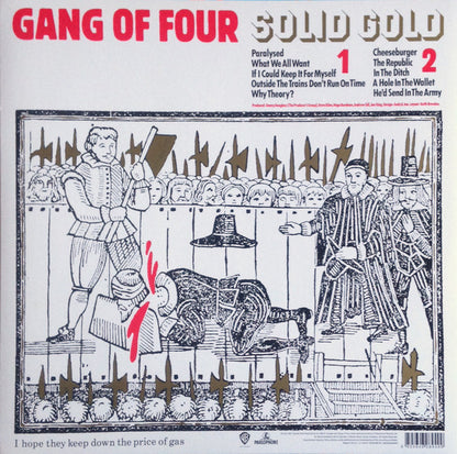 Gang Of Four : Solid Gold (LP, Album, RE, 180)