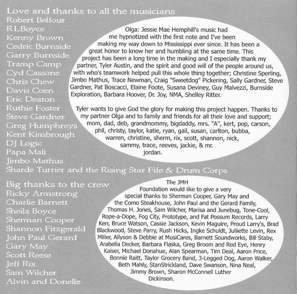 Jessie Mae Hemphill & Friends* : Dare You To Do It Again (2xCD, Album, Enh)