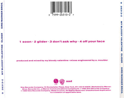 My Bloody Valentine : Glider (CD, EP, RE)