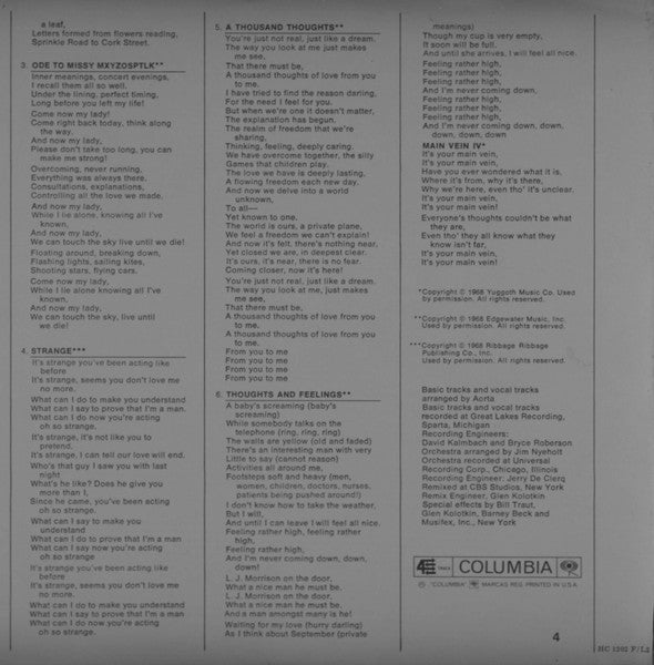 Aorta : Aorta (Reel, 4tr Stereo, 7" Reel, Album)