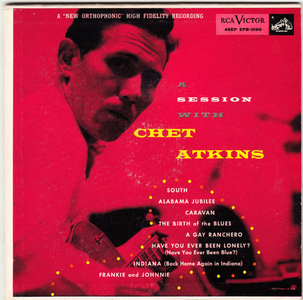 Chet Atkins : A Session With Chet Atkins (2x7", EP)