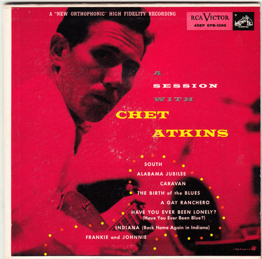 Chet Atkins : A Session With Chet Atkins (2x7", EP)