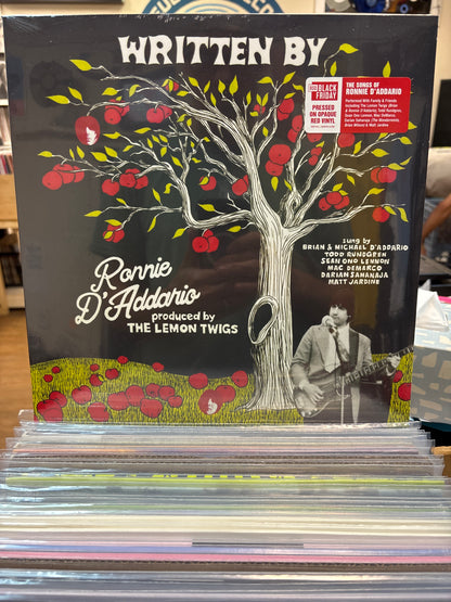 Ronnie D'Addario-Written By Ronnie D'Addario RSD Black Friday 2025 LP