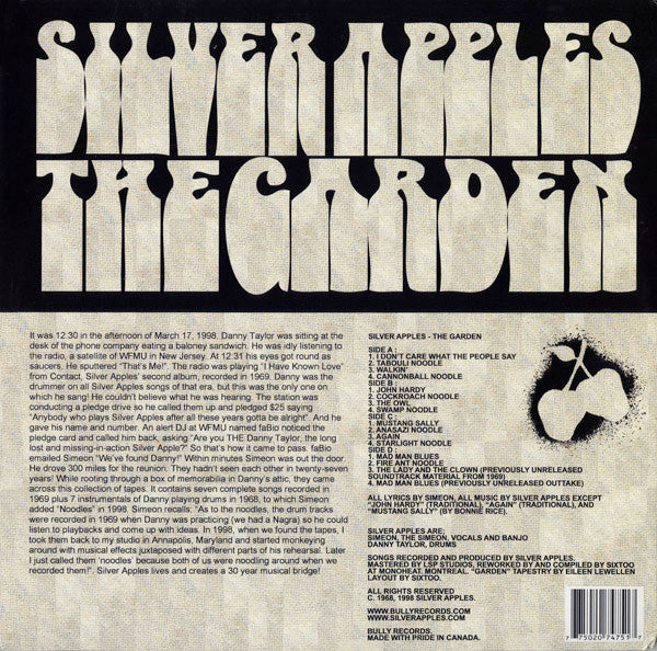 Silver Apples : The Garden (2xLP, Album, RE, RM)