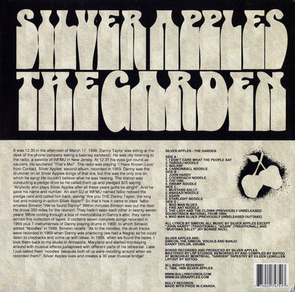 Silver Apples : The Garden (2xLP, Album, RE, RM)