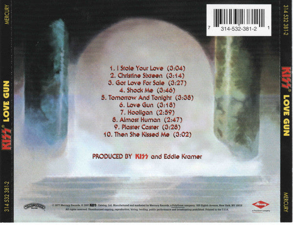 Kiss : Love Gun (CD, Album, RE, RM)