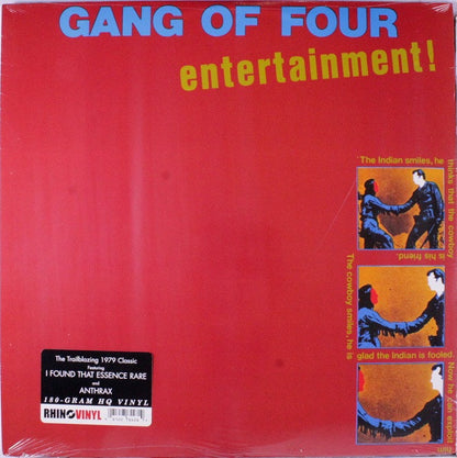 Gang Of Four : Entertainment! (LP, Album, RE, RM, 180)