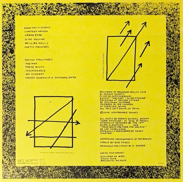 Parquet Courts : Content Nausea (LP)