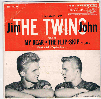 The Twins Jim And John : My Dear (7", EP)