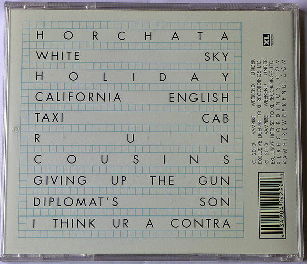 Vampire Weekend : Contra (CD, Album, Sli)