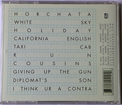 Vampire Weekend : Contra (CD, Album, Sli)