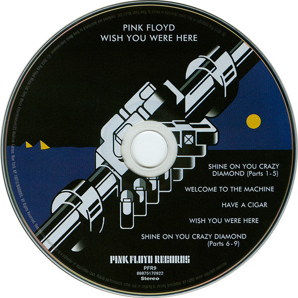 Pink Floyd : Wish You Were Here (CD, Album, RE, RM, Car)