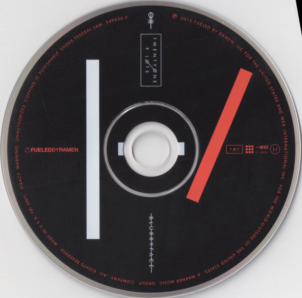 Twenty One Pilots : Blurryface (CD, Album)