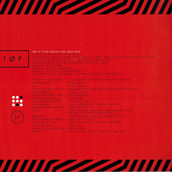Twenty One Pilots : Blurryface (CD, Album)
