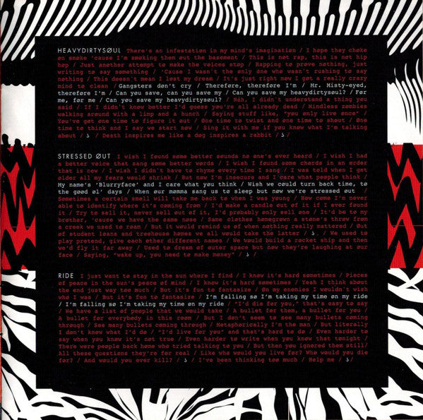 Twenty One Pilots : Blurryface (CD, Album)