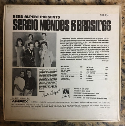 Herb Alpert Presents Sergio Mendes & Brasil '66* : Herb Alpert Presents Sergio Mendes & Brasil '66 (Reel, 4tr Stereo, 7" Reel, Album)