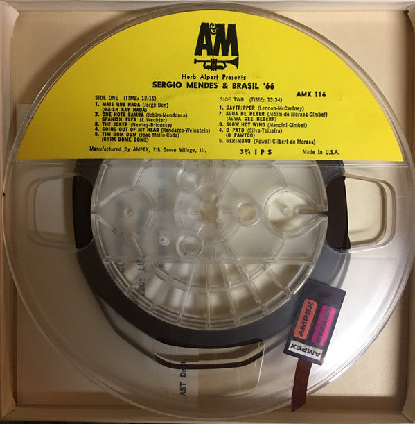 Herb Alpert Presents Sergio Mendes & Brasil '66* : Herb Alpert Presents Sergio Mendes & Brasil '66 (Reel, 4tr Stereo, 7" Reel, Album)