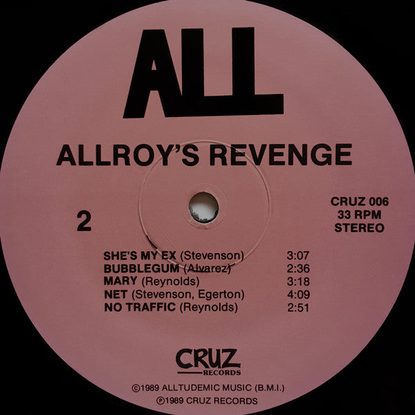 ALL (2) : Allroy's Revenge (LP, Album, RE)