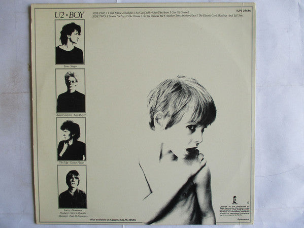 U2 : Boy (LP, Album)