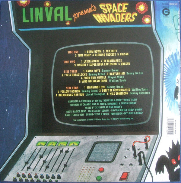 Linval Thompson : Space Invaders (LP, RE, RM + LP, Comp, RM)