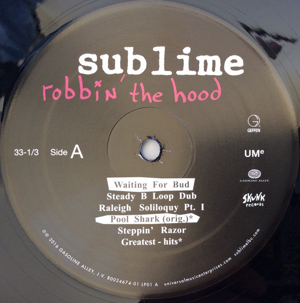 Sublime (2) Featuring Raliegh Theodore Sakers : Robbin' The Hood (2xLP, Album, RE, RM)