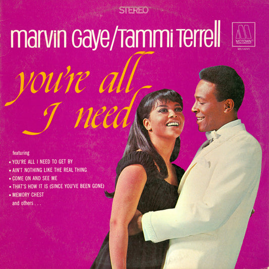 Marvin Gaye / Tammi Terrell : You're All I Need (LP, Album, RE)