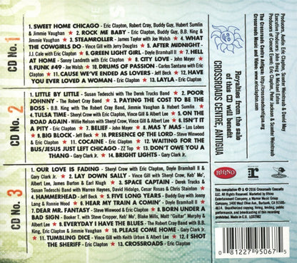 Eric Clapton And Guests : Crossroads Revisited Selections From The Crossroads Guitar Festivals  (3xCD, Album)
