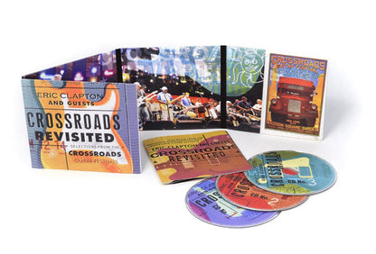 Eric Clapton And Guests : Crossroads Revisited Selections From The Crossroads Guitar Festivals  (3xCD, Album)