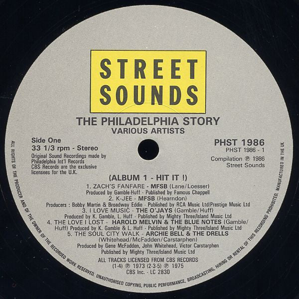 Various : The Philadelphia Story (14xLP, Comp, Ltd + Box)