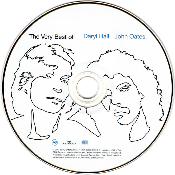 Daryl Hall & John Oates : The Very Best Of (CD, Comp, RE, RM, Opt)