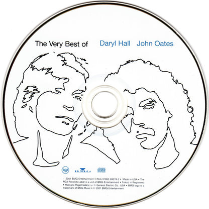 Daryl Hall & John Oates : The Very Best Of (CD, Comp, RE, RM, Opt)