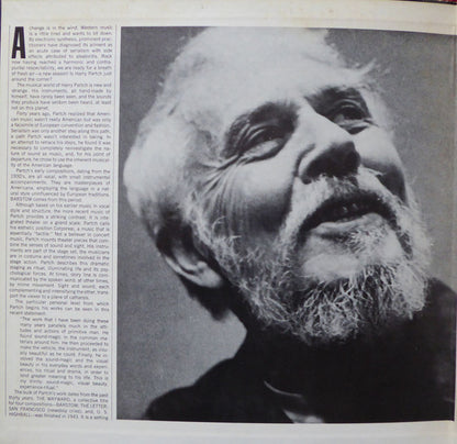 Harry Partch : The World Of Harry Partch (LP, Album, RE)