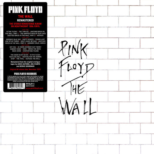 Pink Floyd : The Wall (2xLP, Album, RE, RM, 180)