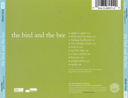 The Bird And The Bee : The Bird And The Bee (CD, Album)