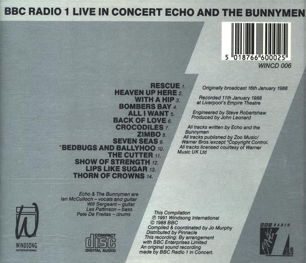 Echo And The Bunnymen* : BBC Radio 1 Live In Concert (CD)